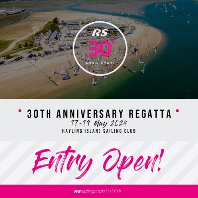More information on RS 30th Anniversary Regatta Entry Open!