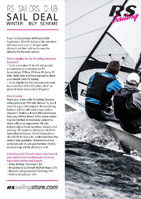 More information on New sails offer!